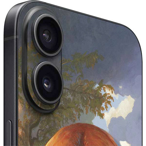 Fairy and Dragons with White and Blue Porcelain Wings by Jasmine Becket-Griffith iPhone 16 Skin