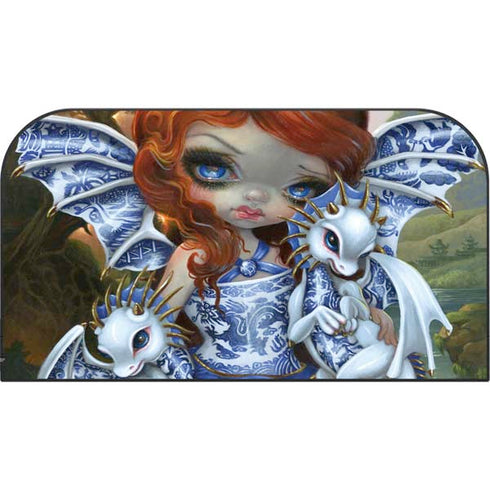 Fairy and Dragons with White and Blue Porcelain Wings by Jasmine Becket-Griffith Nintendo Switch 2 (2025) with Joy-Con Skin