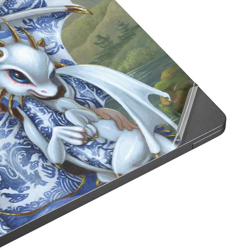 Fairy and Dragons with White and Blue Porcelain Wings by Jasmine Becket-Griffith Surface Laptop 7 13.8in Skin