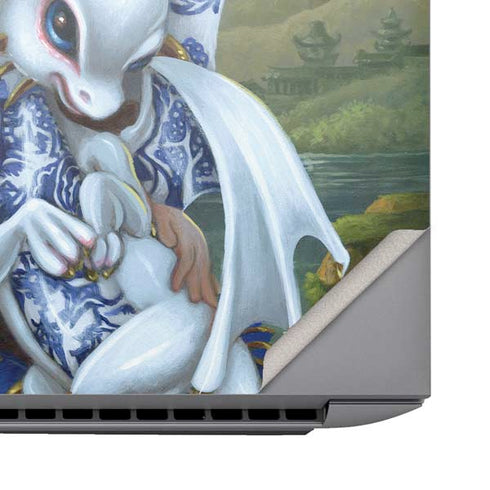 Fairy and Dragons with White and Blue Porcelain Wings by Jasmine Becket-Griffith HP ZBook Fury 16 G10 Skin