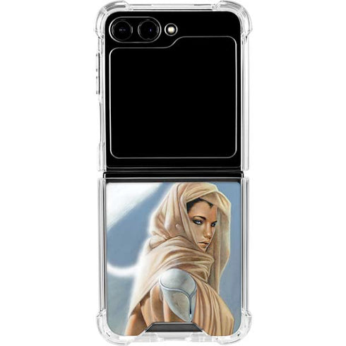 Fairy Goddess by LA Williams Galaxy Z Flip6 Clear Case