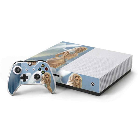 Fairy Goddess by LA Williams Xbox One S Console and Controller Bundle Skin