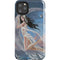 Fairy on Moon with Birds by Nene Thomas iPhone Cases