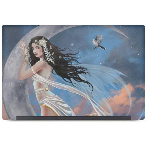 Fairy on Moon with Birds by Nene Thomas Dell Latitude Skin