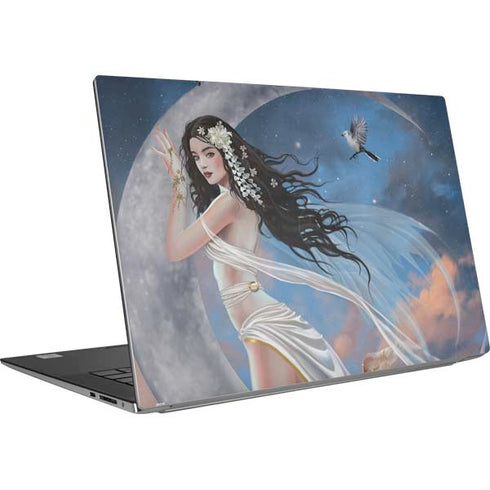 Fairy on Moon with Birds by Nene Thomas Dell XPS Skin
