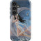 Fairy on Moon with Birds by Nene Thomas Galaxy S25 Impact Case