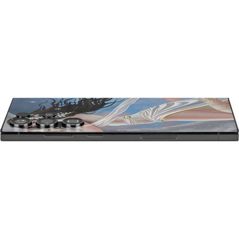 Fairy on Moon with Birds by Nene Thomas Galaxy S24 Ultra Skin