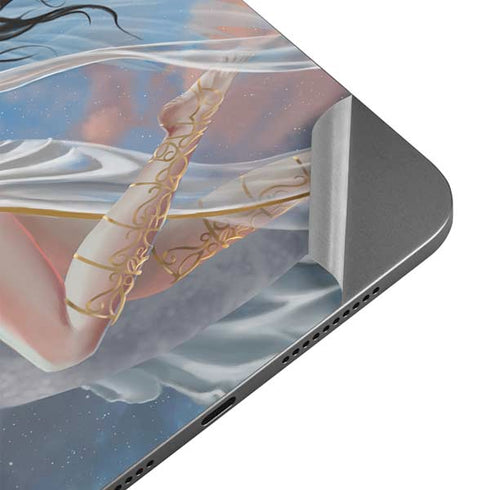 Fairy on Moon with Birds by Nene Thomas Apple iPad Mini Skin