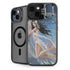 Fairy on Moon with Birds by Nene Thomas iPhone 15 Kickstand Case