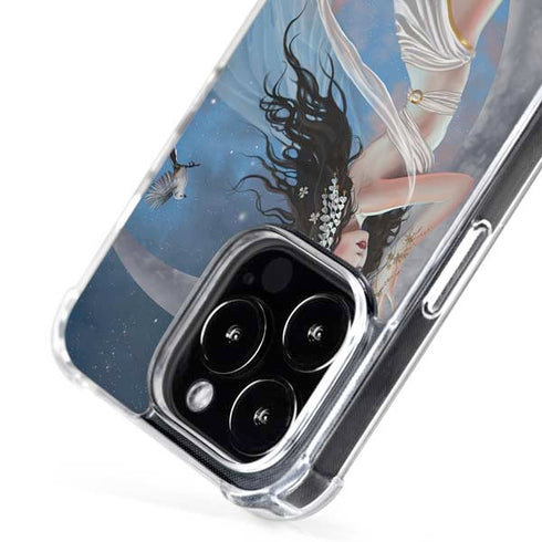 Fairy on Moon with Birds by Nene Thomas iPhone 16 Pro Max MagSafe Case