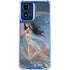 Fairy on Moon with Birds by Nene Thomas Moto G 5G (2024) Clear Case