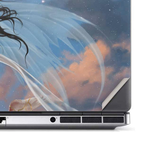 Fairy on Moon with Birds by Nene Thomas Dell Precision Skin