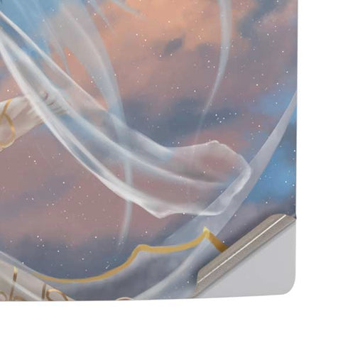 Fairy on Moon with Birds by Nene Thomas PS5 Pro Disk Console Skin