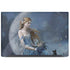 Fairy with Black Cat Sitting on Moon by Nene Thomas Dell Latitude Skin
