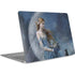 Fairy with Black Cat Sitting on Moon by Nene Thomas Apple MacBook Air Skin