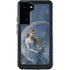Fairy with Black Cat Sitting on Moon by Nene Thomas Galaxy S24 Plus Waterproof Case