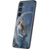 Fairy with Black Cat Sitting on Moon by Nene Thomas Galaxy S25 Skin