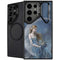 Fairy with Black Cat Sitting on Moon by Nene Thomas Galaxy S25 Ultra Kickstand Case