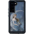 Fairy with Black Cat Sitting on Moon by Nene Thomas Galaxy S24 Waterproof Case