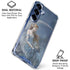 Fairy with Black Cat Sitting on Moon by Nene Thomas Galaxy S25 Plus Clear Case