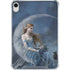 Fairy with Black Cat Sitting on Moon by Nene Thomas iPad 11th Gen (2025) Clear Case