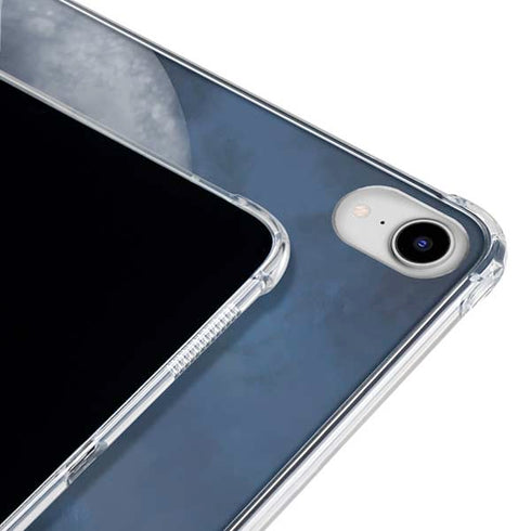 Fairy with Black Cat Sitting on Moon by Nene Thomas iPad 11th Gen (2025) Clear Case