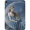Fairy with Black Cat Sitting on Moon by Nene Thomas Apple iPad Mini Skin