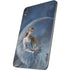 Fairy with Black Cat Sitting on Moon by Nene Thomas Apple iPad Mini Skin