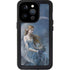 Fairy with Black Cat Sitting on Moon by Nene Thomas iPhone 15 Pro Waterproof Case