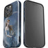 Fairy with Black Cat Sitting on Moon by Nene Thomas iPhone 16 Pro Max Impact Case
