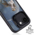 Fairy with Black Cat Sitting on Moon by Nene Thomas iPhone 16e Kickstand Case