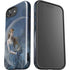 Fairy with Black Cat Sitting on Moon by Nene Thomas iPhone 16e Impact Case