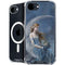 Fairy with Black Cat Sitting on Moon by Nene Thomas iPhone 16e MagSafe Case