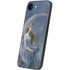 Fairy with Black Cat Sitting on Moon by Nene Thomas iPhone 16e Skin