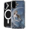Fairy with Black Cat Sitting on Moon by Nene Thomas iPhone 17 MagSafe Case