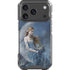 Fairy with Black Cat Sitting on Moon by Nene Thomas iPhone 18 Pro Clear Case
