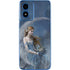 Fairy with Black Cat Sitting on Moon by Nene Thomas Moto G Play 4G (2024) Skin