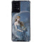 Fairy with Black Cat Sitting on Moon by Nene Thomas Moto G Power 5G (2024) Clear Case