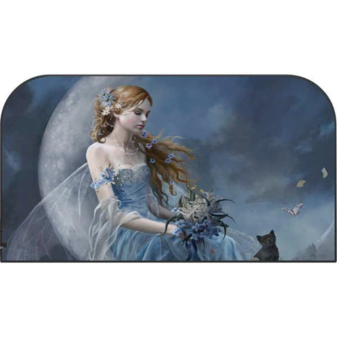 Fairy with Black Cat Sitting on Moon by Nene Thomas Nintendo Switch 2 (2025) with Joy-Con Skin