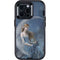Fairy with Black Cat Sitting on Moon by Nene Thomas Otterbox Defender iPhone Skin