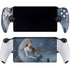Fairy with Black Cat Sitting on Moon by Nene Thomas PlayStation Portal Remote Player Skin