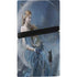 Fairy with Black Cat Sitting on Moon by Nene Thomas PS5 Pro Console Skin