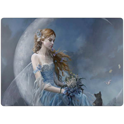 Fairy with Black Cat Sitting on Moon by Nene Thomas Surface Laptop 7 13.8in Skin