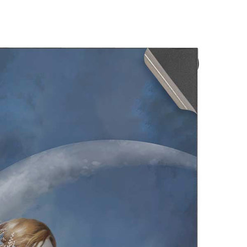 Fairy with Black Cat Sitting on Moon by Nene Thomas XBox Series X Digital Edition Console Skin