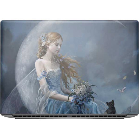 Fairy with Black Cat Sitting on Moon by Nene Thomas HP ZBook Fury 16 G10 Skin
