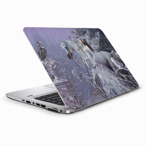 Fairy with Horse in Snow by Nene Thomas HP Elitebook Skin