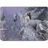 Fairy with Horse in Snow by Nene Thomas Apple MacBook Air Skin