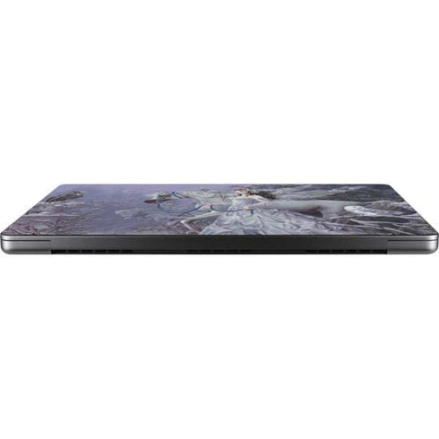 Fairy with Horse in Snow by Nene Thomas Apple MacBook Pro 14-inch Skin