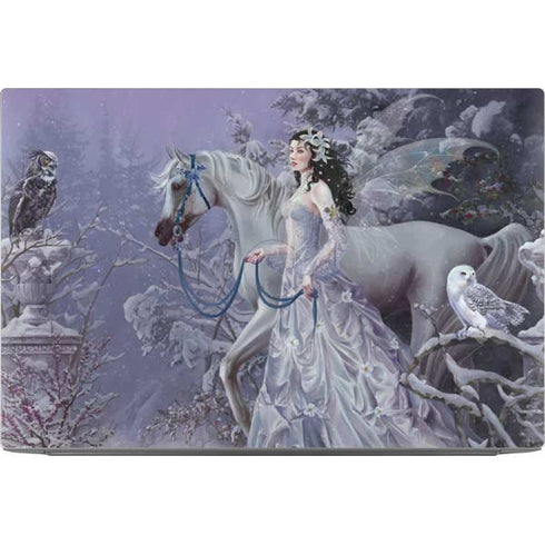 Fairy with Horse in Snow by Nene Thomas Dell XPS Skin