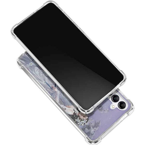 Fairy with Horse in Snow by Nene Thomas Galaxy A16 5G Clear Case